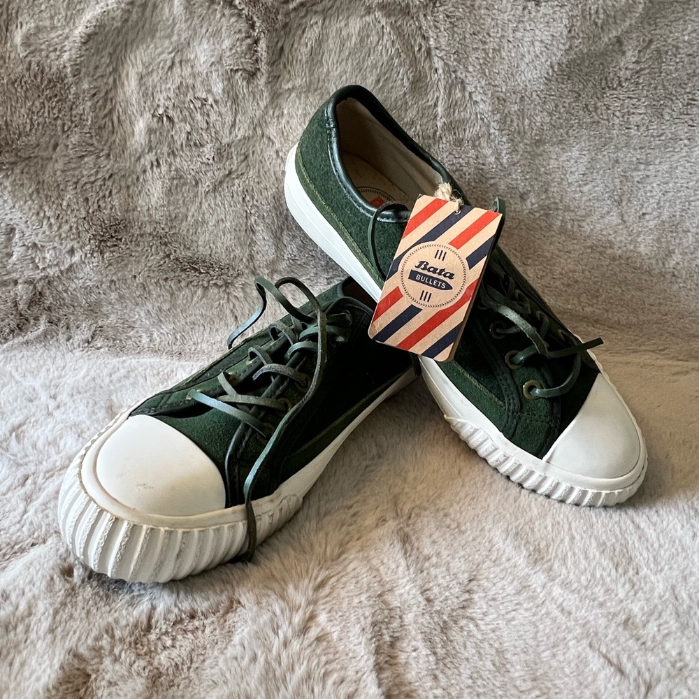 Bata Women's Green Sneakers